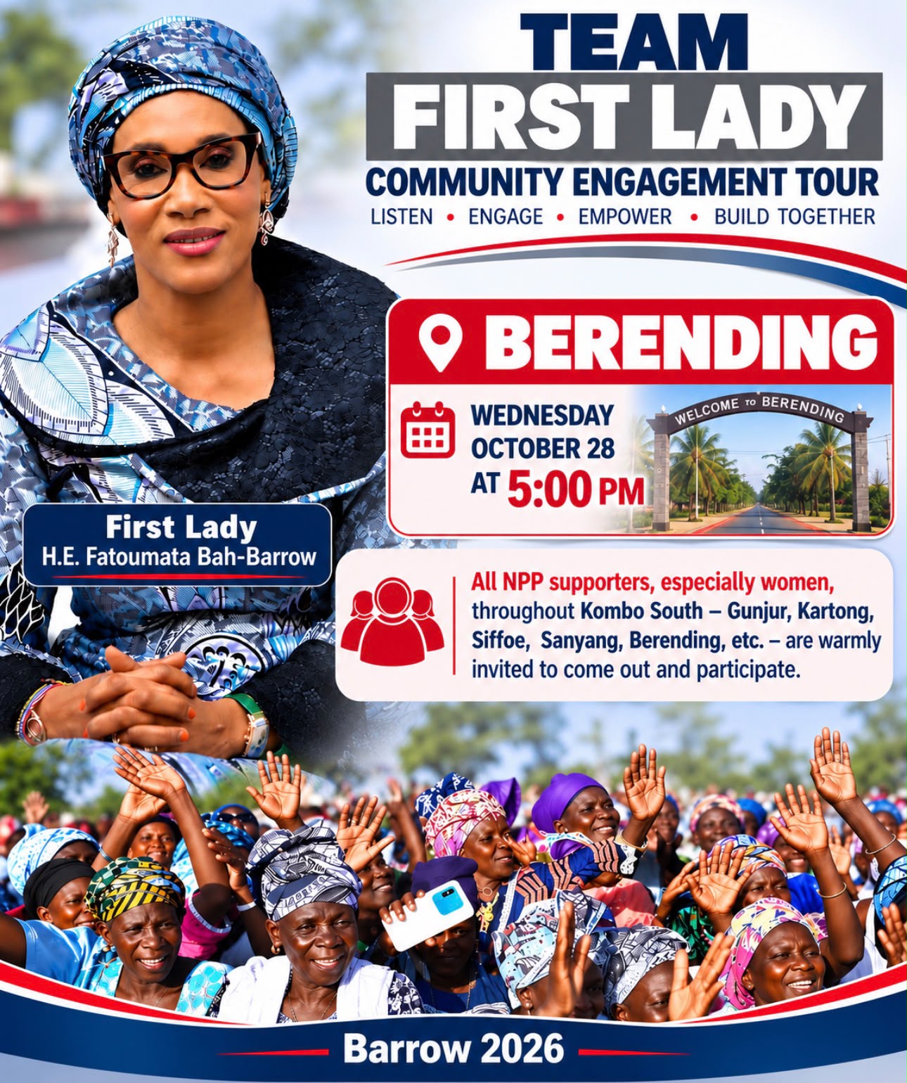 TEAM FIRST LADY COMMUNITY ENGAGEMENT TOUR