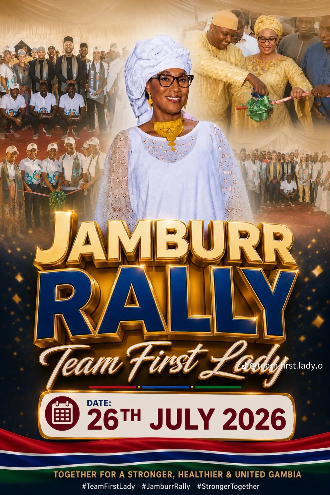 JAMBURR RALLY: Team First Lady